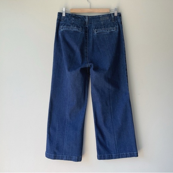 Ag Adriano Goldschmied Juliette Nautical Wide
Leg Crop Trouser Jeans Size 29 - Picture 6 of 11